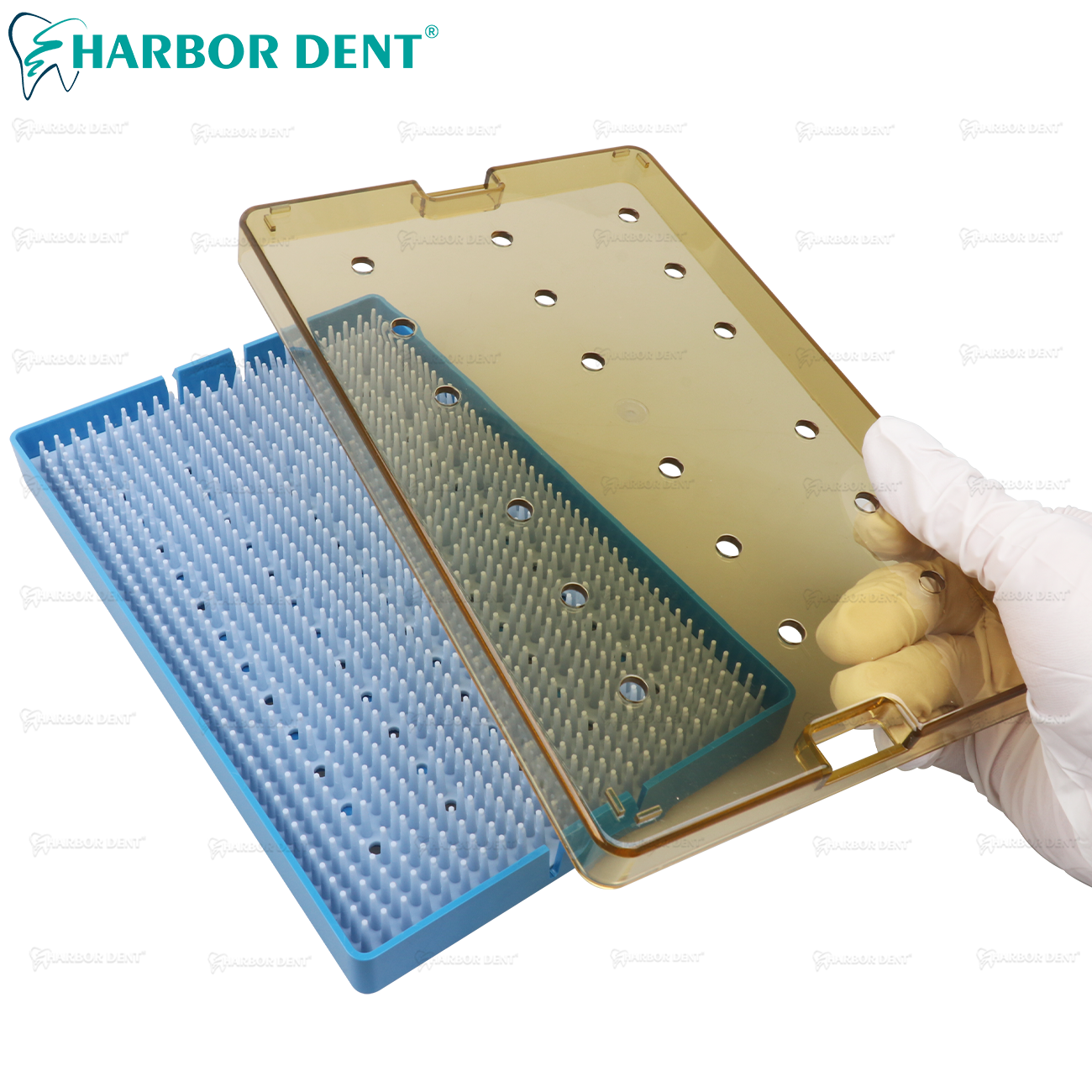 Silicone Sterilization Tray Case For Holding Instrument Disinfection Box Sterilising Tray Case Small Size