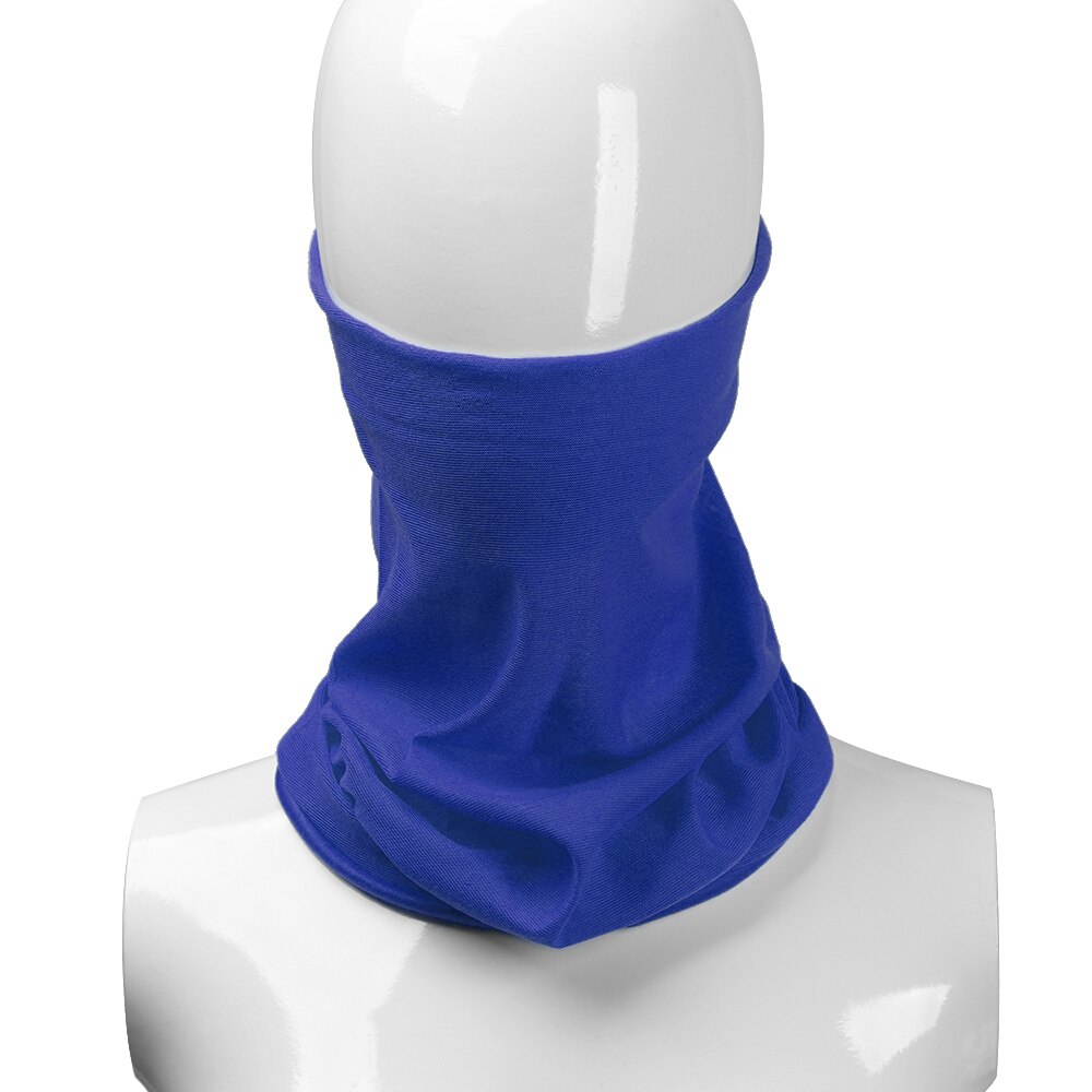 Unisex 3in1 Winter Polar Fleece Neck Warmer Snood Scarf Hat Women Men Thermal Ski Wear Snowboard Warmer Face Mask Beanie Hats: Type2-Royal Blue