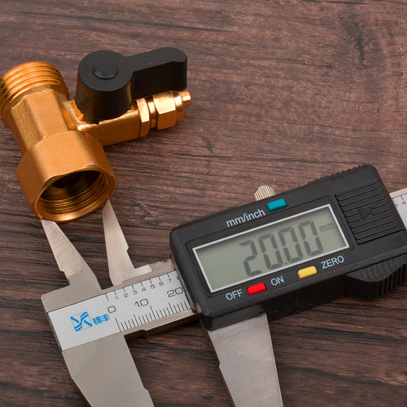 Vannrenser tre-pass filter vanninntak tee 4 punkter omdreining 2 punkter kuleventil kobling ro rent vann maskindeler