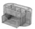 Metall Strafe Organizer Mesh Schreibtisch Organizer Tisch 9 Gitter Aufbewahrung sbox Schublade Bleistift Stift halter für Versch achtel ungs werkzeuge: Silber
