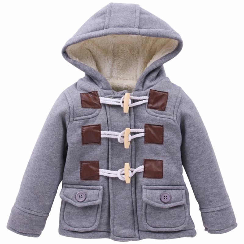 Winter Baby Jas Voor Baby Boy Jas Herfst Unisex Jas Kindje Jas Kids Warme Wollen Bovenkleding Baby Jas Pasgeboren kleding: 18m