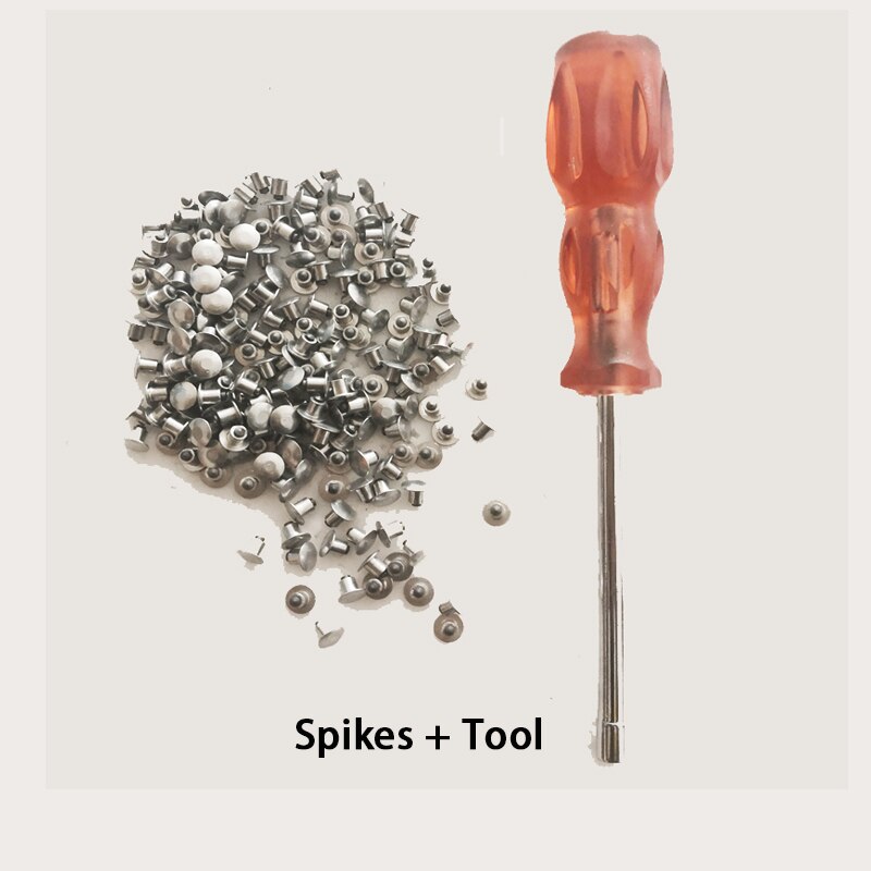 500 sztuk 6.5mm/0.26 "opony stadnina opona zimowa kolce dla gruby wioślarz góra opon śnieg szpilki aluminiowe kołki robić opon ostre węglika porady: RL6.5 studs Tool