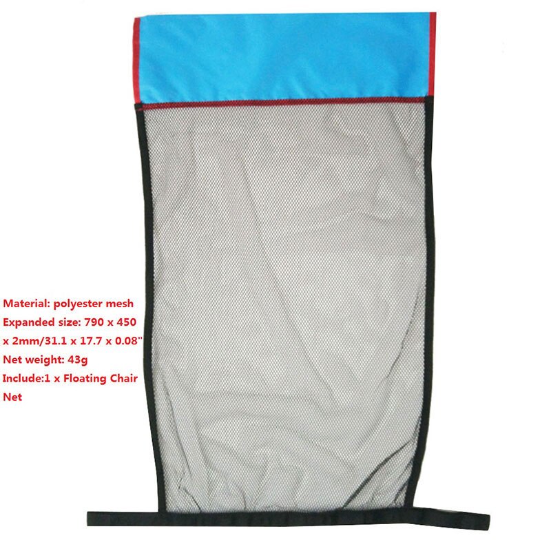 Colchón de aire inflable para piscina, hamaca de agua, colchón de playa, colchón flotante para dormir, silla de cama: 18