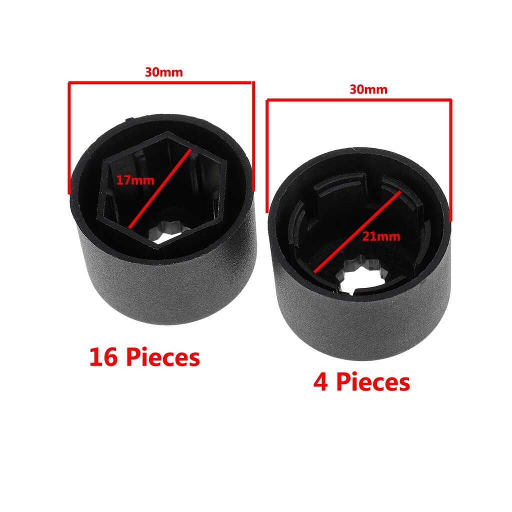 20 st 17mm hjul lugnut mutter lock keps set vw beetle golf jetta passat