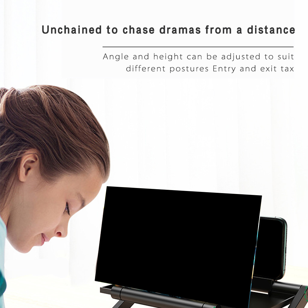 Phone Magnifier for Gaming Supports Smartphones Against Blue Radiation Eye Protection Screen Enlarger Magnifying Screen
