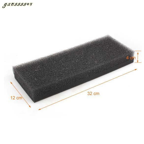 2 Layer Aquarium Filter Fish Tank Replacement Reused Biochemical Filter Cotton Sponge Filter Foam Pads Filter Media: Default Title