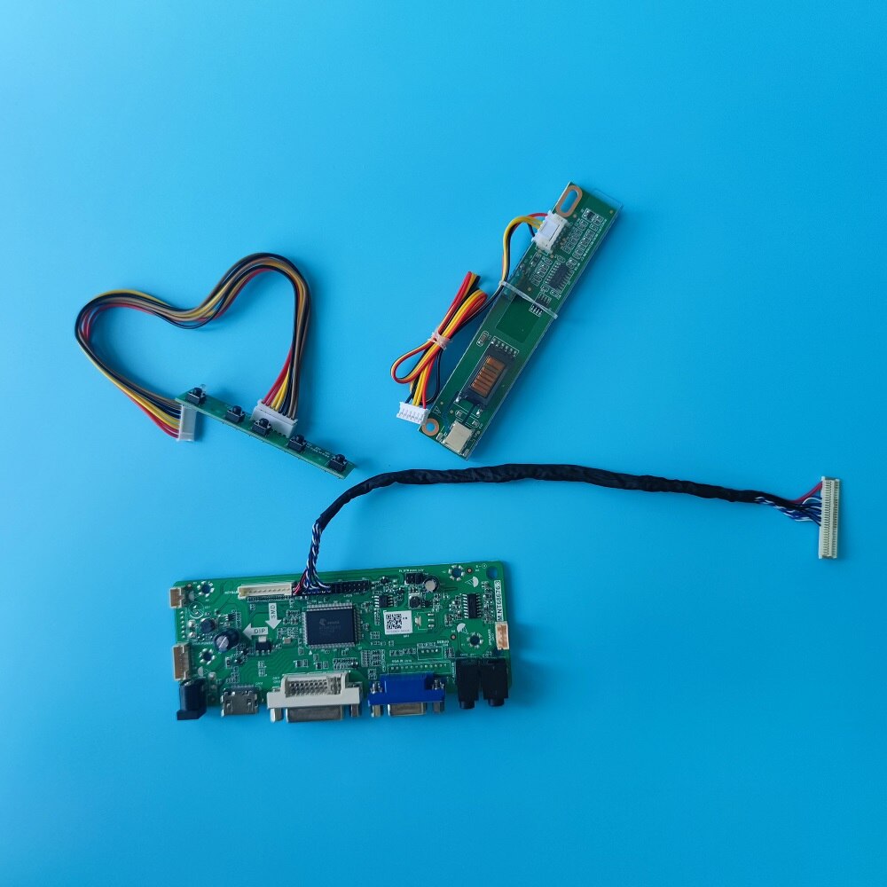 Kit Voor LP171WU1 Dvi Scherm Driver 1 Lampen Lvds Hdmi-Compatibel Controller Board Display 30pin 17.1 &quot;Vga signaal 1920X1200