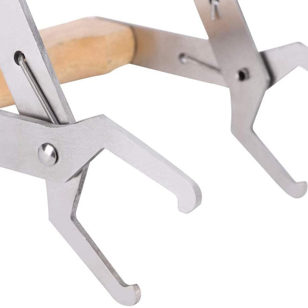 SenNan di Legno Ape alveare Telaio Del Supporto della Presa Strumento per Apicoltore Attrezzature Pinza Cattura Strumento di Sollevamento Strumenti di Apicoltura