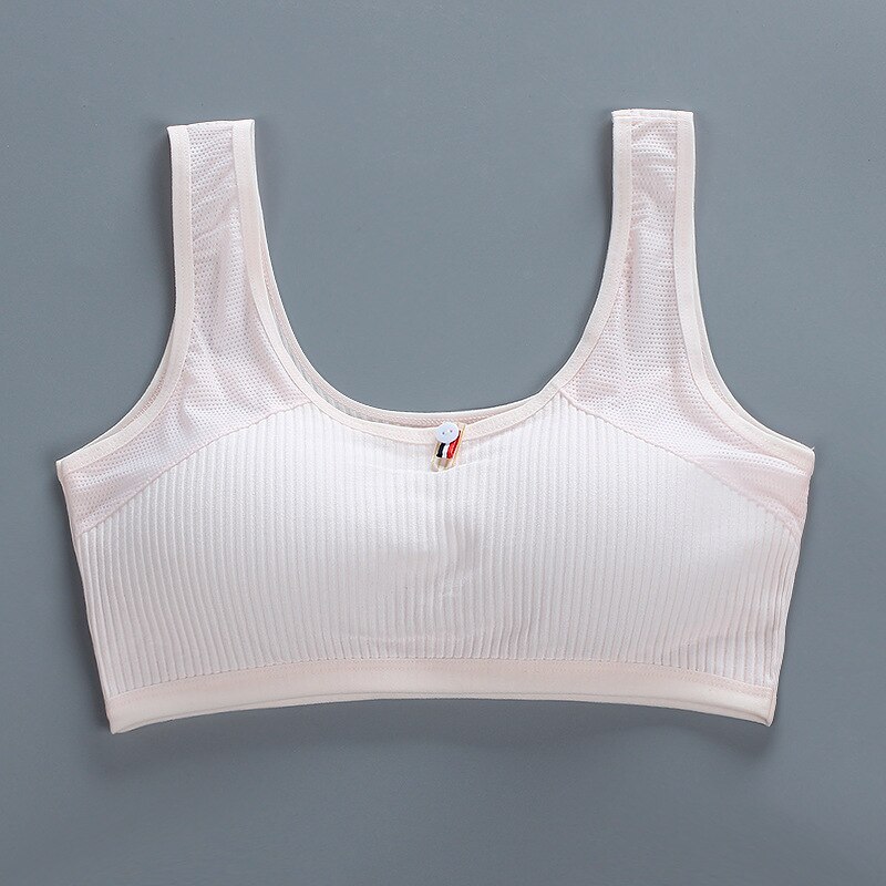 Reggiseno a rete in cotone estivo sottile reggiseno per ragazza intimo per bretelle stile gilet intimo ragazza adolescente 13-25Y