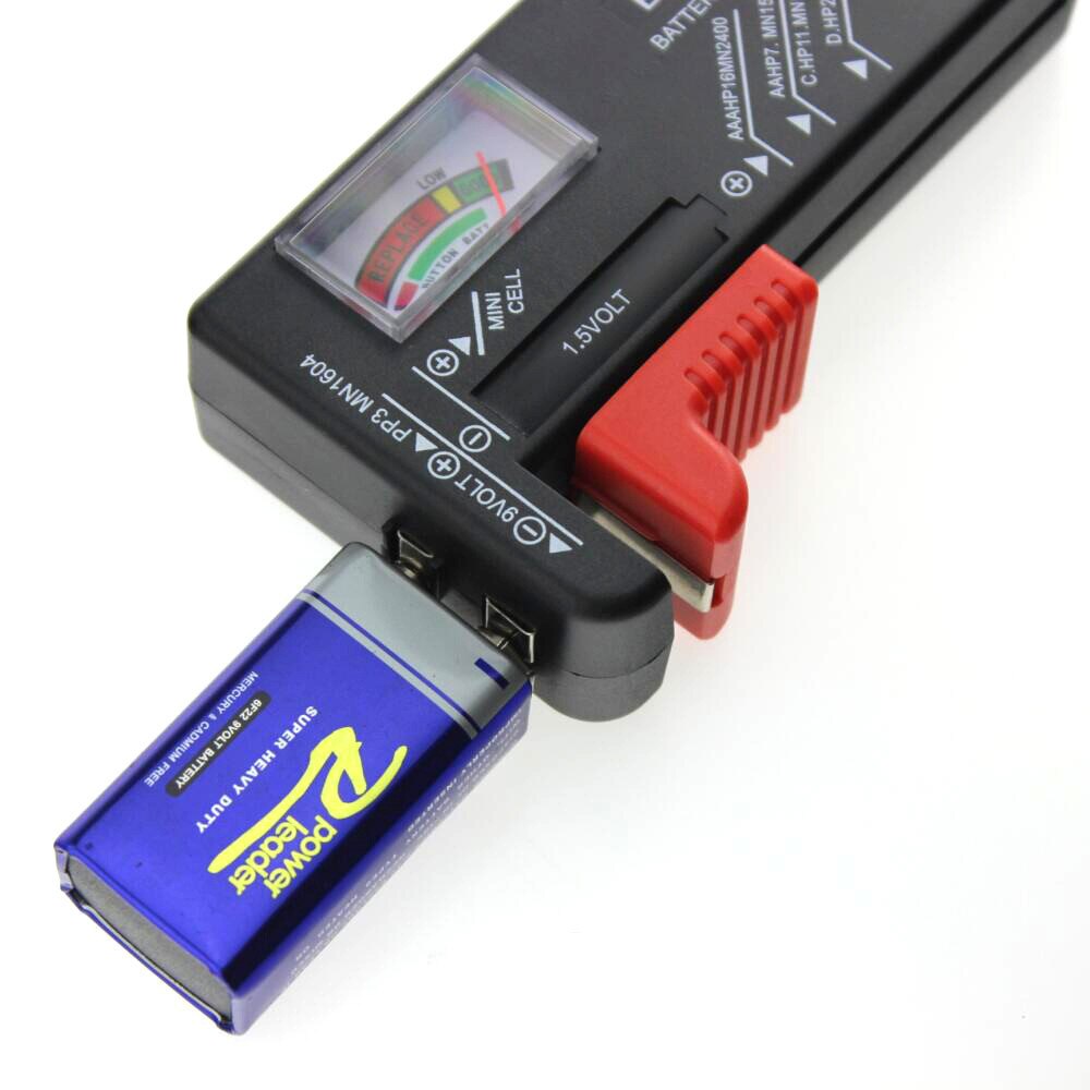 Digital Lithium Battery Capacity Tester General Battery BT-168 Battery Capacity Tester 1,2,3,4,5, 9 v Batteries Tester