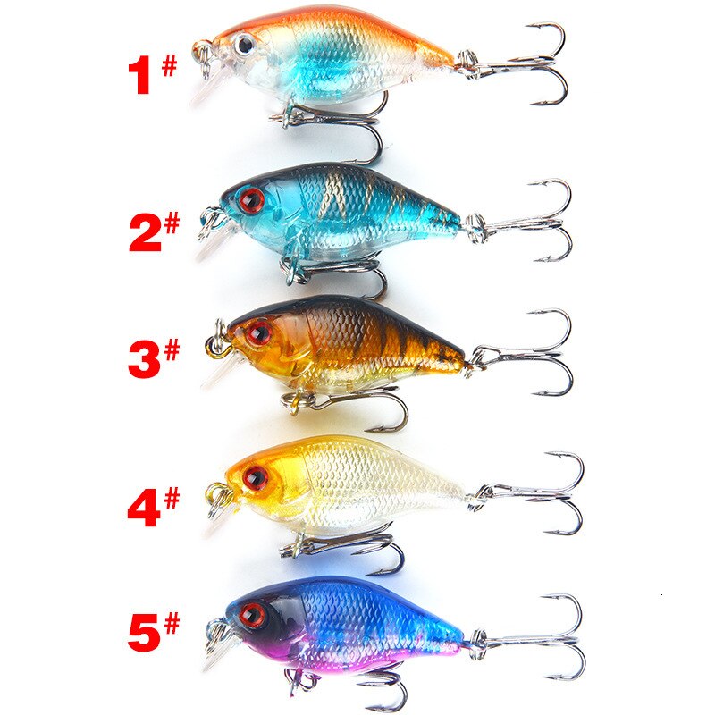 Crankbait Wędkarstwo wabik głaz małe ciężary 4 cm/4.6g Mino twarda przynęta Isca sztuczne Articulos De Pesca Whopper fałszywe przynęty na ryby