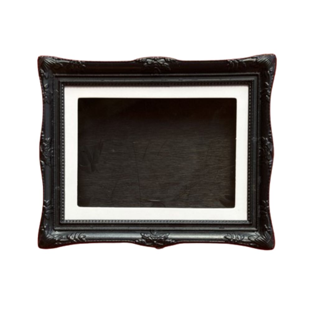 Diy magnetische fotolijst voor de koelkast, 3d vintage koelkastmagneten, bureauversiering, fotodecoratie, koelkastmagneten: Geel