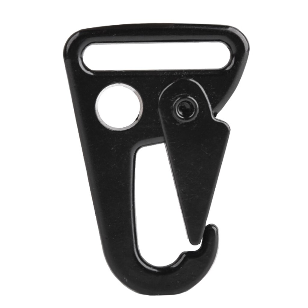 Ganchos de mosquetón de Metal para colgar Paracord, mochila para exteriores, 5 uds.