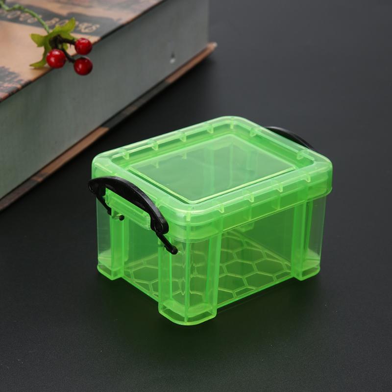Cute Mini Desktop Desk Top Storage Organizer Case Painting Bush Nail Art Drill Container Holder Office Organizer