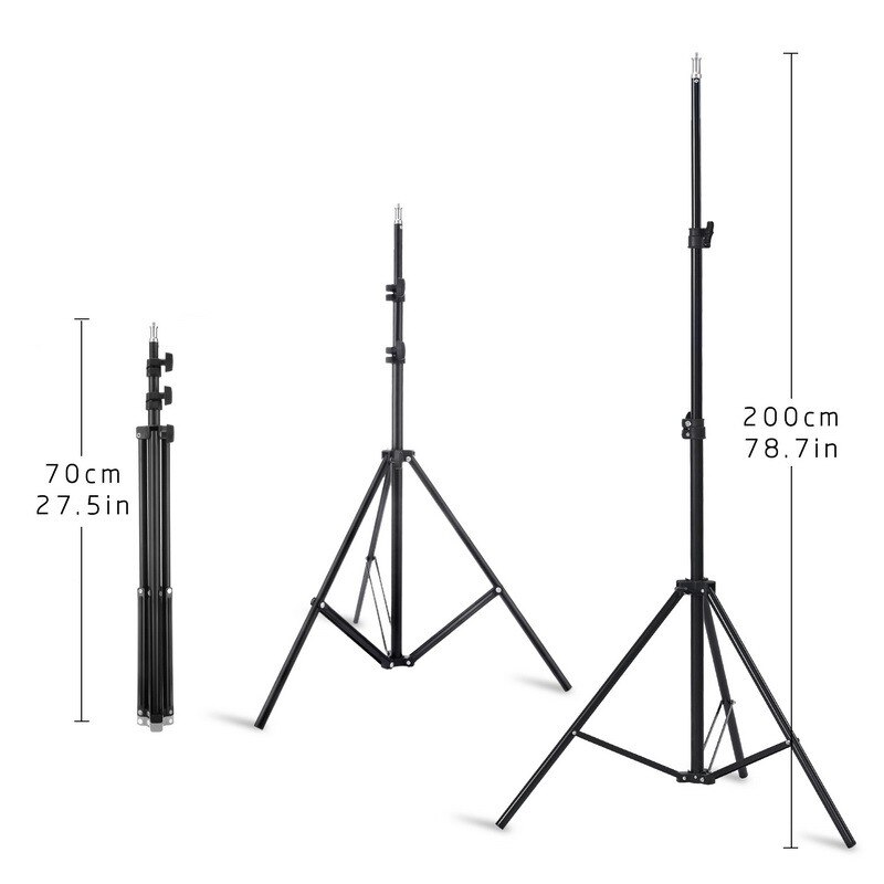 Photography Softbox Lighting Kits 50x70CM Continuous Light System For Photo Studio Equipment