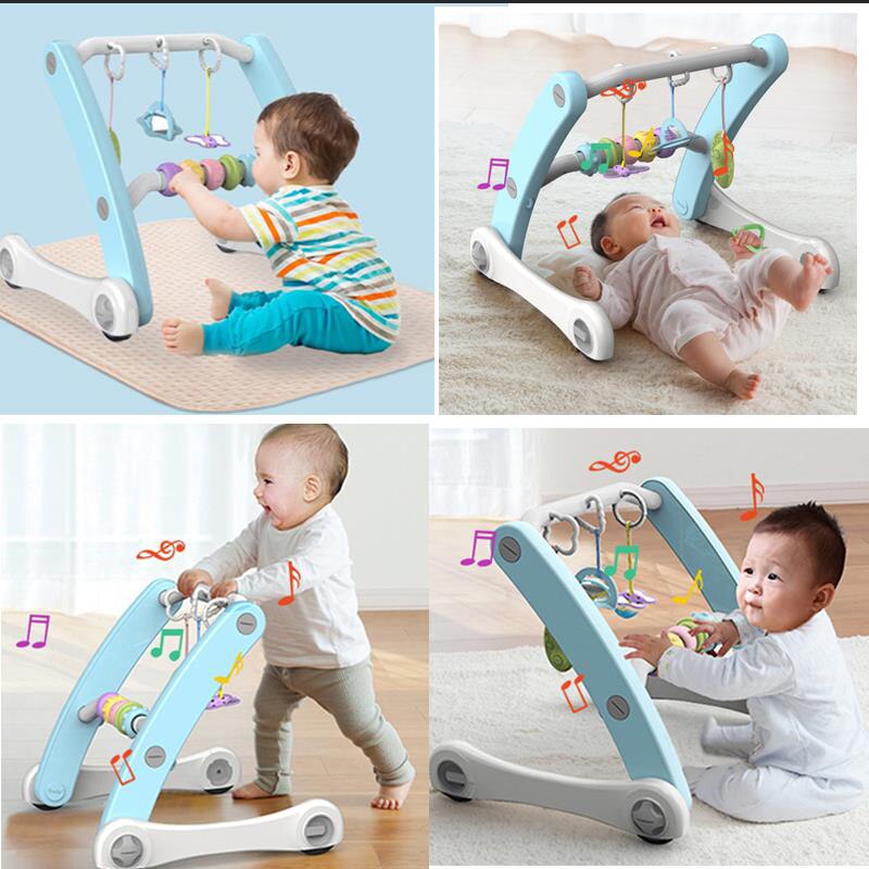 Baby Walker Peuter Auto Andador Para Bebe Baby Wandelaars Baby Gym Speelgoed Baby Play Gym Babykamer 2-in-1