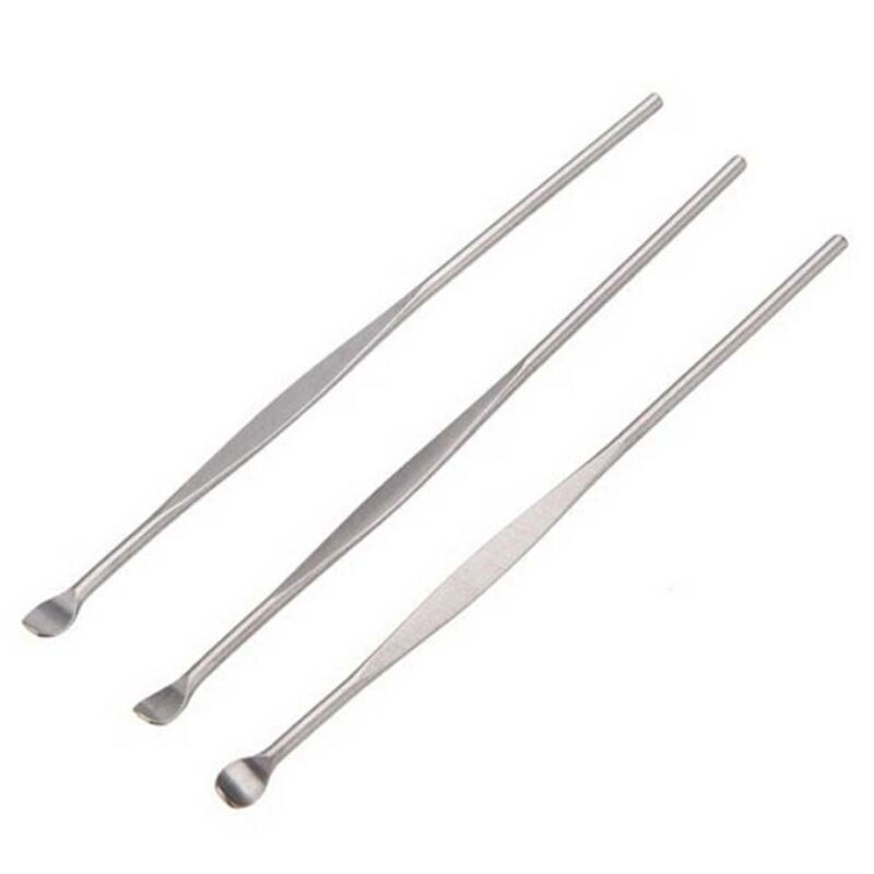 5Pcs Ear Wax Pickers Stainless Steel Ear Picks Wax Removal Curette Remover Cleaner Ear Care Tool EarPick free shiping