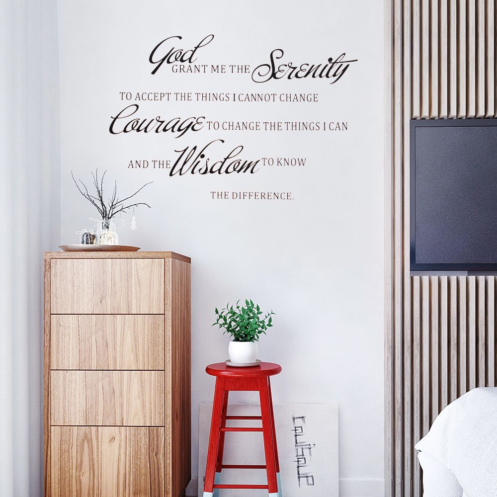 Wall Words Sticker Living Room Backdrop Decorative Sticker Decor Home Decor