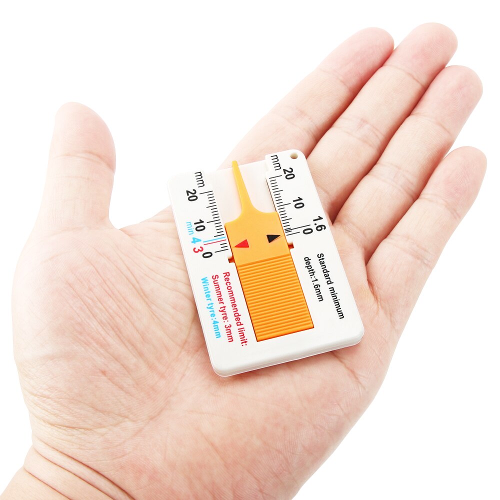 Car Tyre Tread Depthometer Depth Indicator Gauge Gage For mitsubishi lancer asx outlander pajero l200 for Samsung QM6 QM3