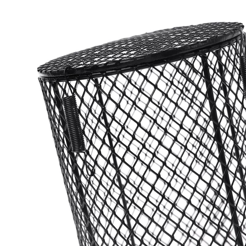 Calentador de reptiles para lámpara de Metal, cubierta protectora de malla metálica para jaula