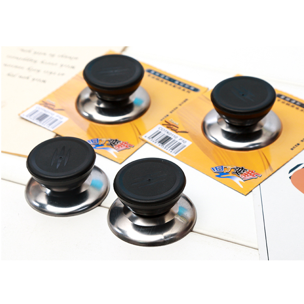 Universal Pan Kettle Lid Knob Handle Black Lid Knobs Handle Replacement Pot Part Cookware Kitchen Accessories Tools Cocina