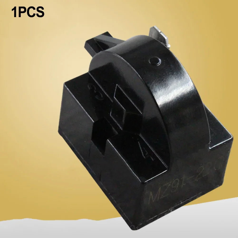 Reemplazo de relé de arranque PTC para refrigerador, Protector de sobrecarga de compresor de 1/3 pines, accesorios de herramientas eléctricas, 1 ud.: Más grande