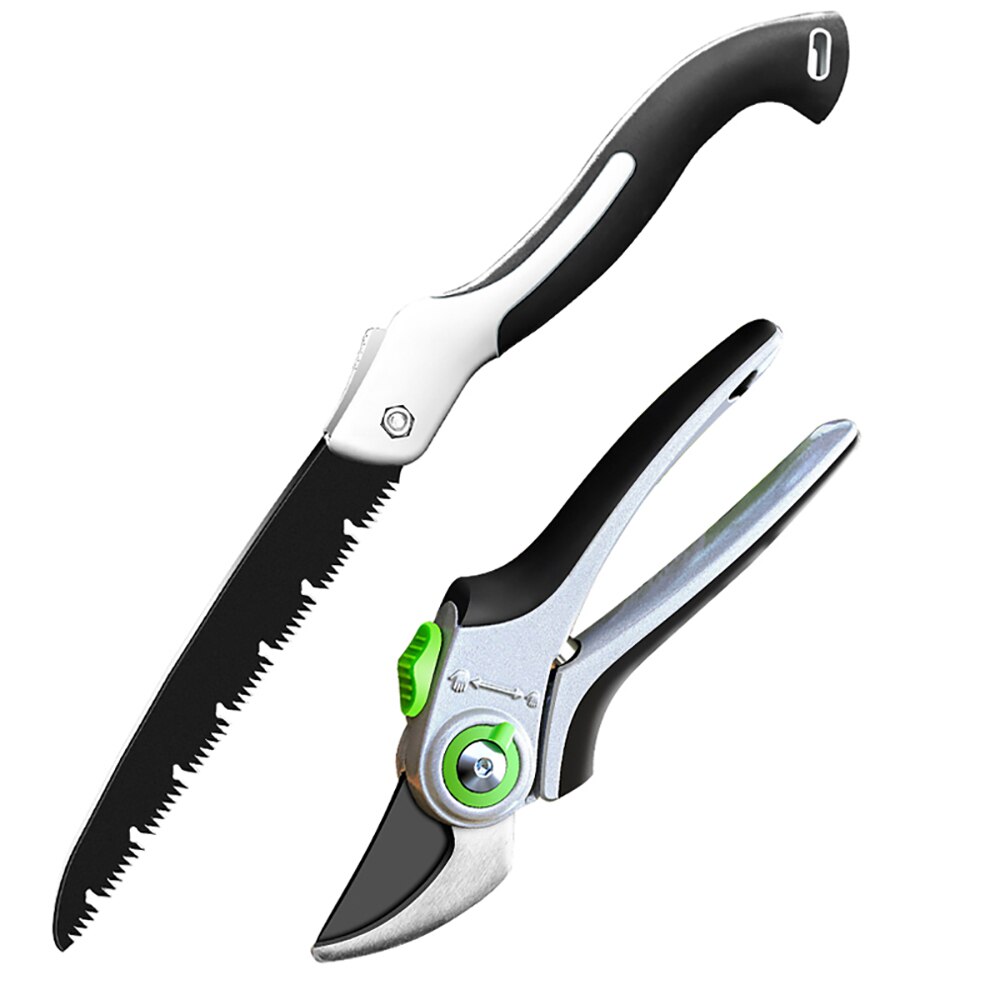 DTBD Gardening Pruning Shears Set Plant Trim Fruit Shears Multi-Function Tree Scissor Garden Shears Set 540MM Saw Hand Tool