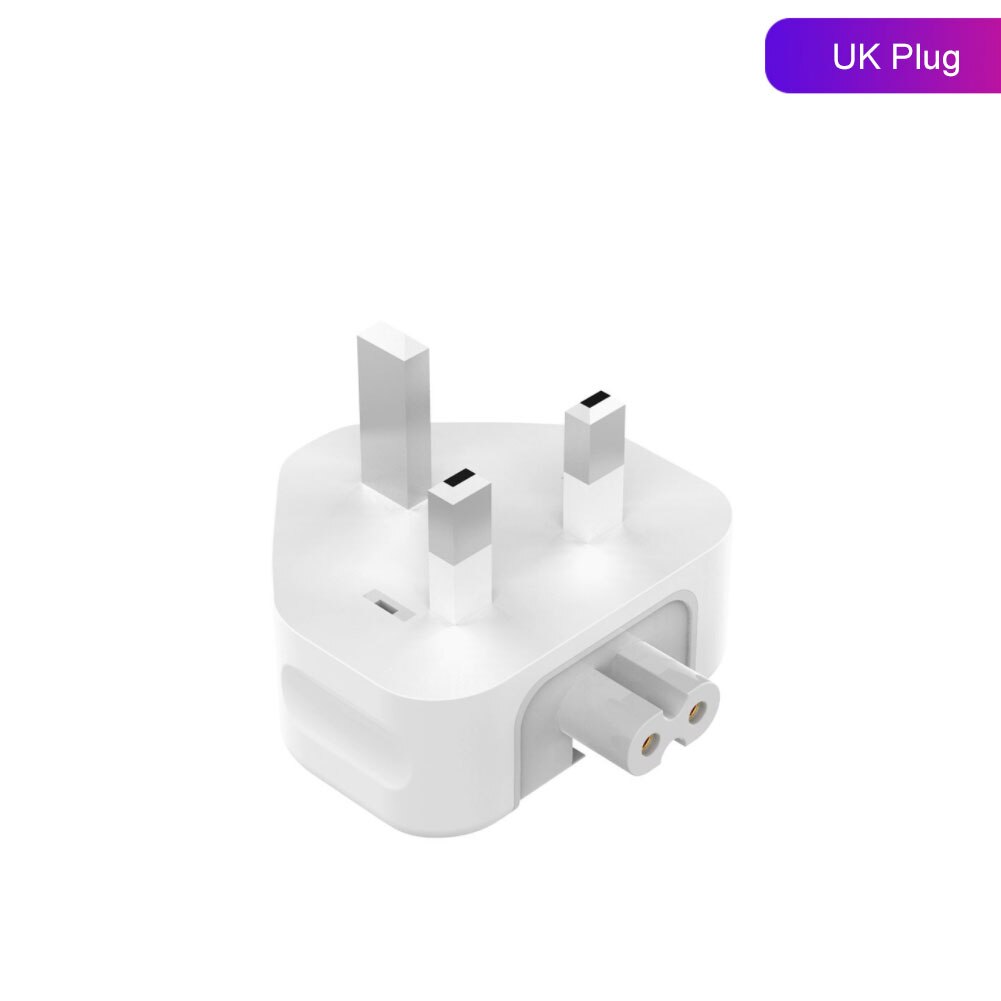 AC Detachable Adapter USB Wall Charger Electrical EU UK AU Plug Converter 5V Duck Head Power Adapter for iPad iPhone MacBook: UK