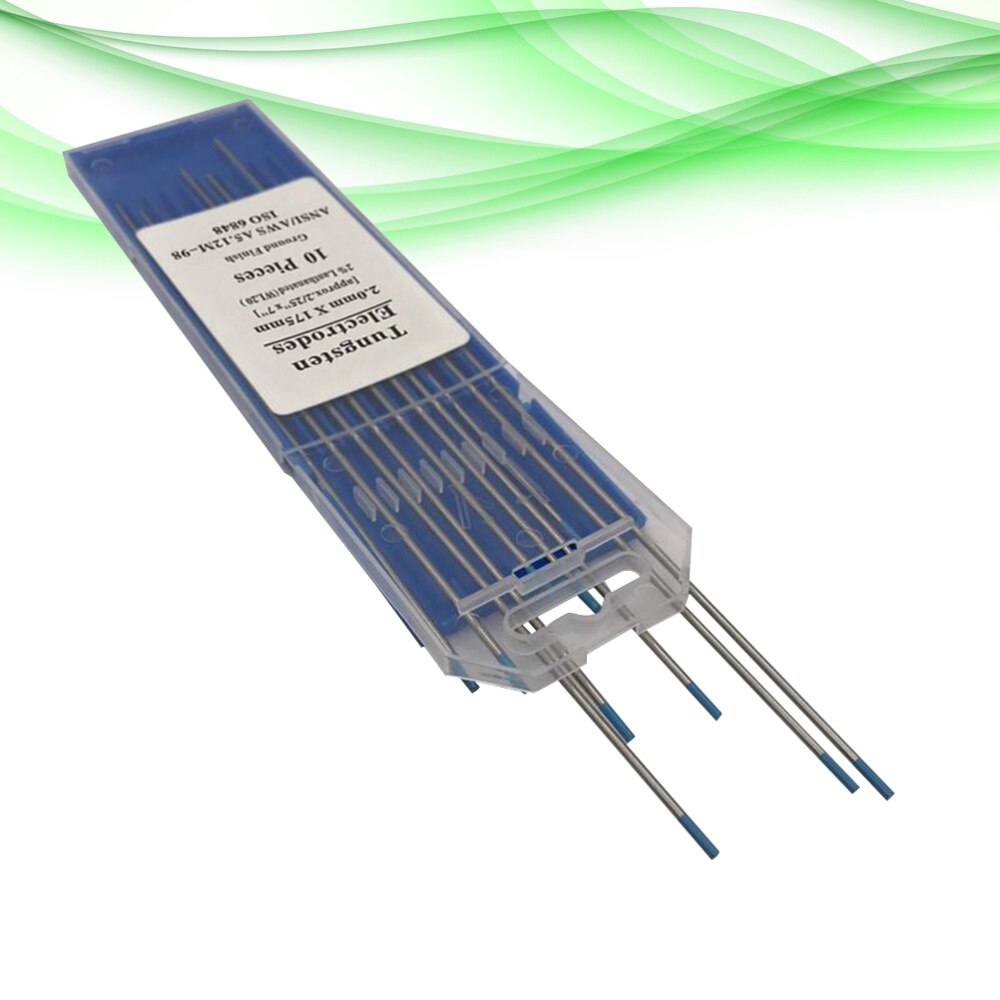 10pcs Portable Practical Tungsten Electrodes Welding Electrodes Welding Rods for Aluminum alloy Stainless Steel: Silver 9