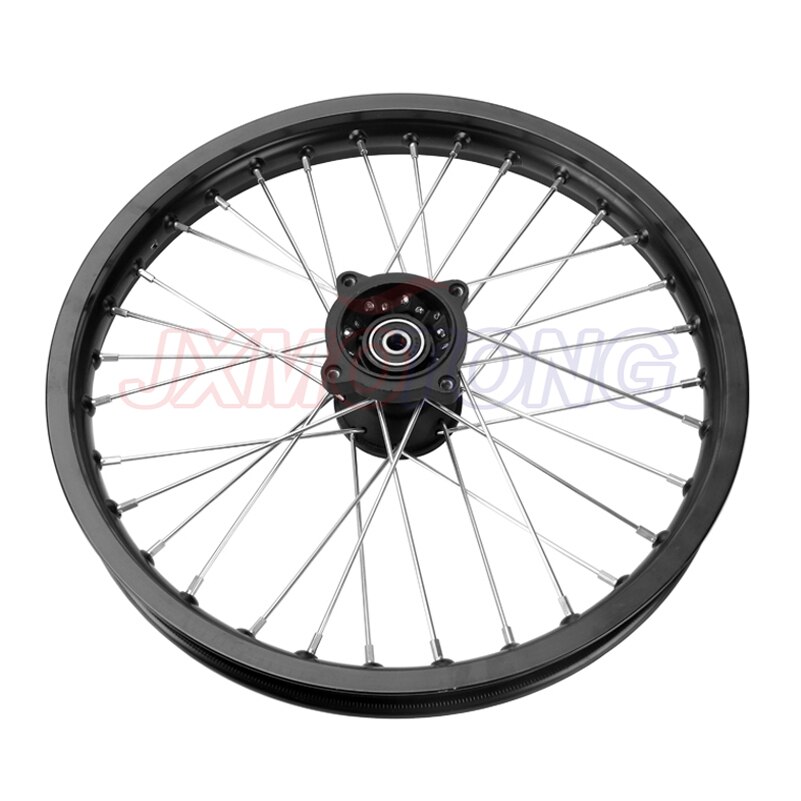 17 Inch Alloy Front Wheel 12mm or 15mm Alxe 1.60-17"Rim With 32 holes Fit 70/100-17 Tyre PIT PRO Dirt Pit Bike Spare Parts