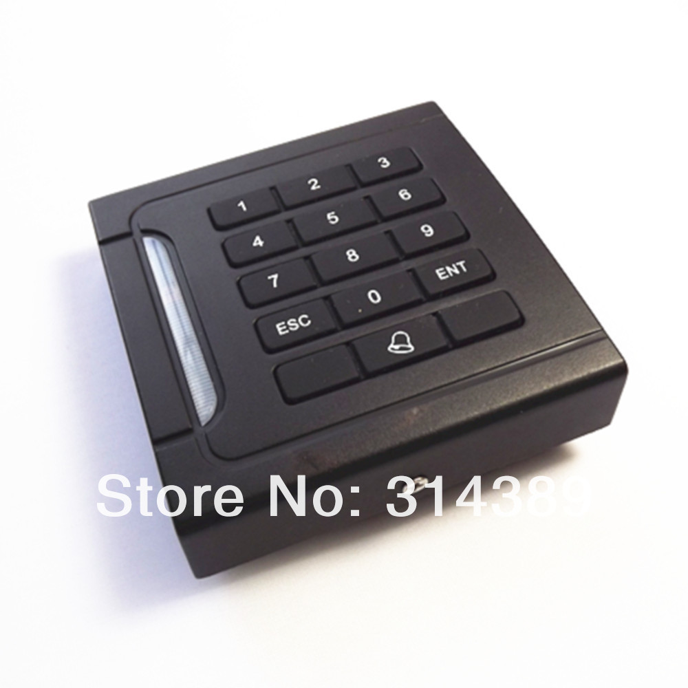 EM4100 125Khz Keypad Pincode 86*86mm KO Knock out box WG26 RFID ID card READER