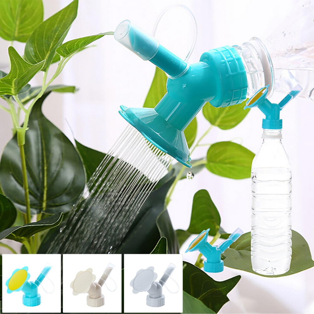 Water Kan Tuin 2In1 Plastic Sprinkler Nozzle Voor Bloem Waterers Fles Gieters Sprinkler