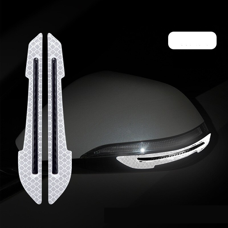 Car Rearview Mirror Reflective Stickers for DAIHATSU terios sirion yrv charade mira Tesla Roadster Model 3 Model S X