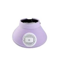 Sonnenhut für Männer und Frauen mit Ventilator, draussen-Visierhut mit Solar--/USB-betriebenem Ventilator, UV-Schutz, breite Krempe, Kühlhut, Camping-Sonnenkappe: Gold