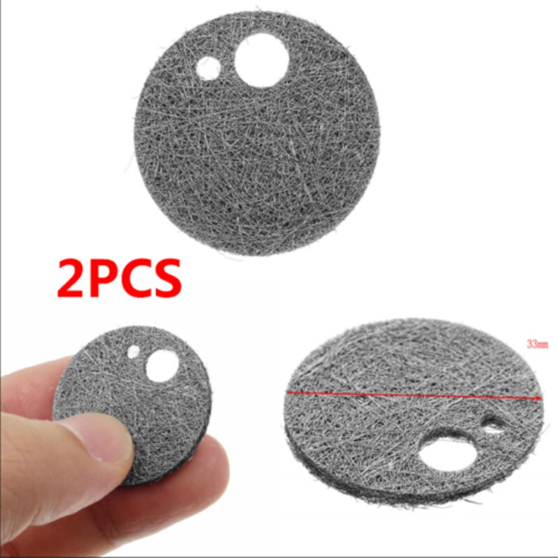 2 stuks 33mm autoverwarmingsschermgaas vervanging voor lucht boven 2000 dubbele gaten aluminium verwarmingsonderdelen schermen gaas auto accessoires