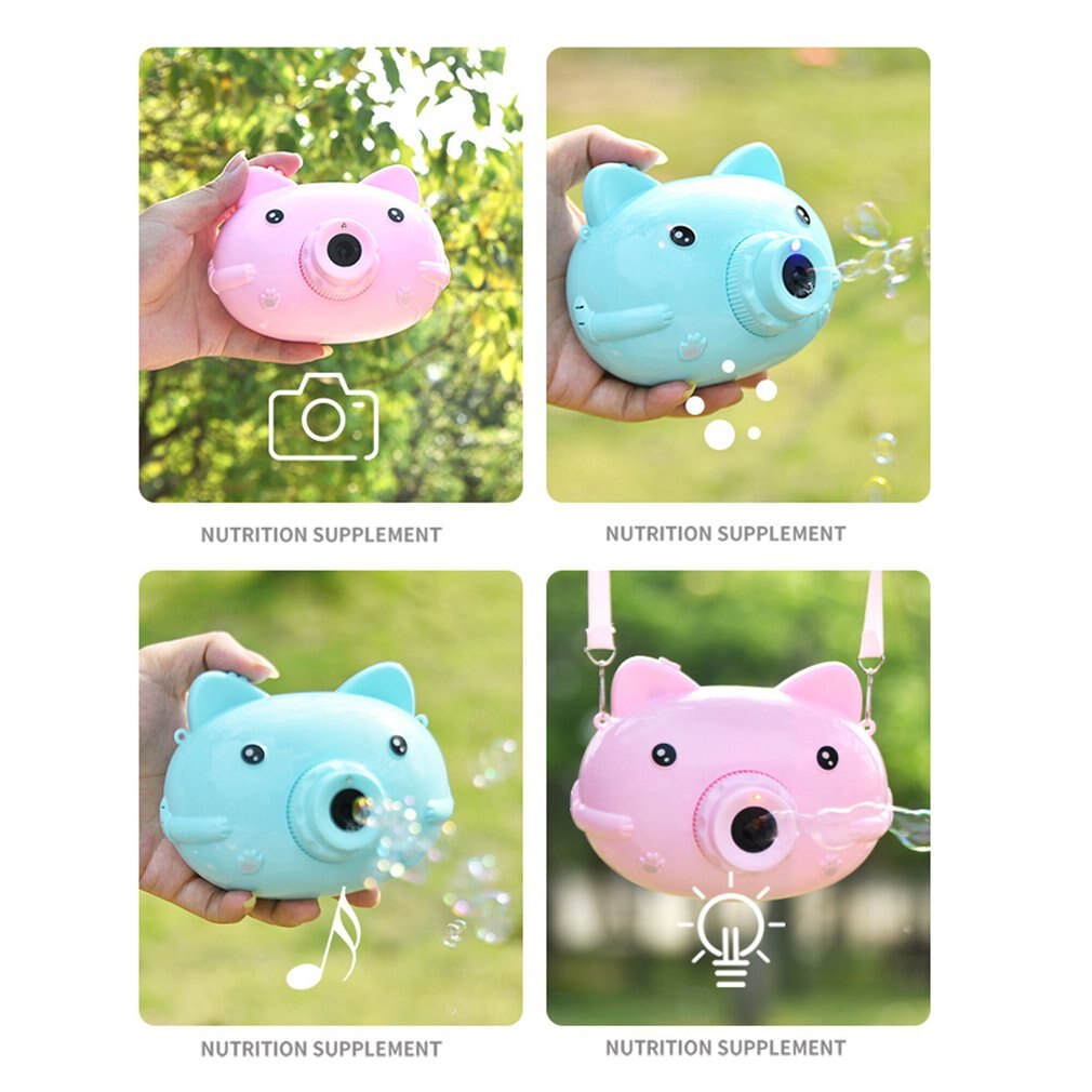 Kinderen Bubble Camera Blower Machine Elektrische Grandado