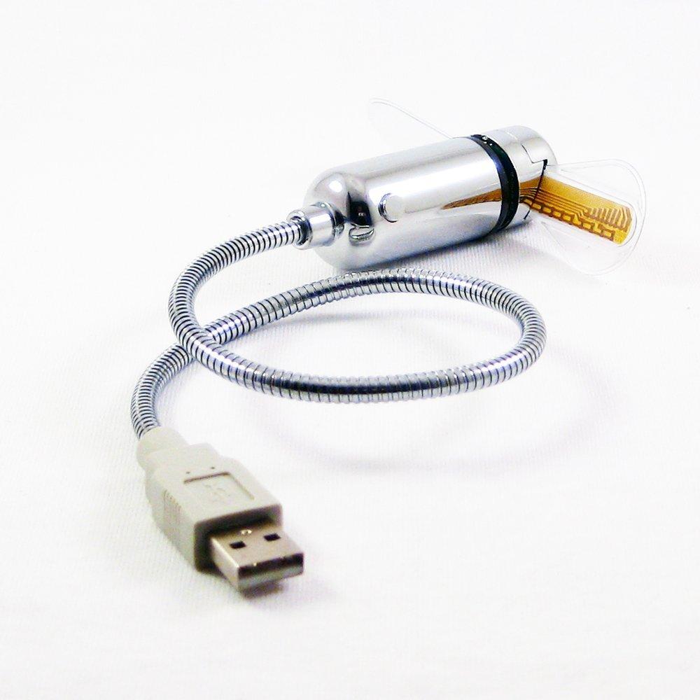 Reloj de ventilador LED USB,