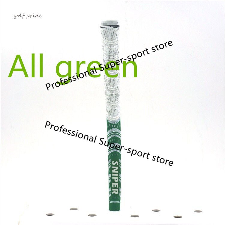 Directe Classic Whiteout Golf Grips Standaard Golfclubs Grips Rubber Katoen 13 Stks/partij 50G +-3: green