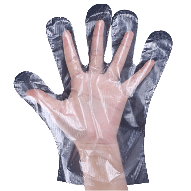 100 Stks/set Wegwerp Handschoenen Eenmalige Plastic Handschoenen Restaurant Bbq Transparante Eco-vriendelijke Pe Handschoenen Keuken Tuin Accessoires