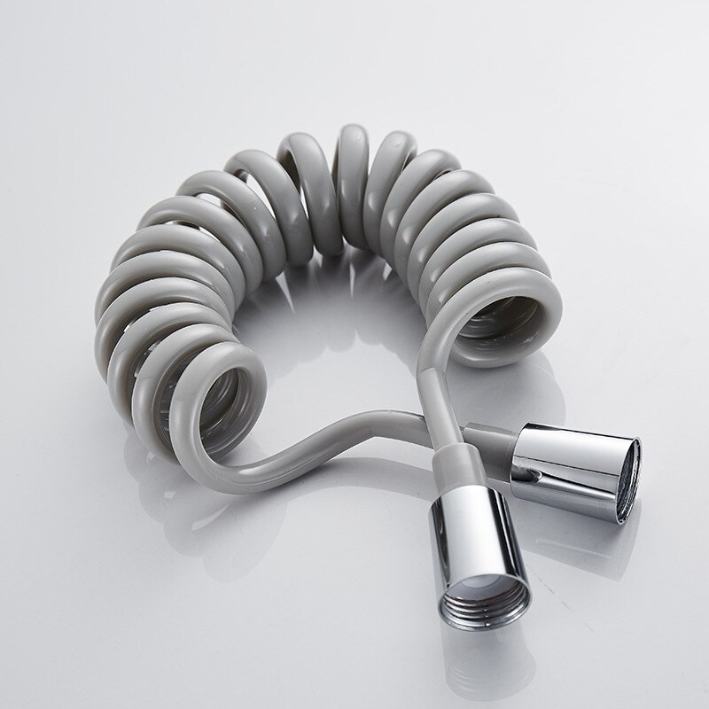 Shower Hose Pipes Fittings Shower Holder Water Pipe For Bath Stainless Steel Shower Head Bathroom Accessories: 1.5m telephone  tube