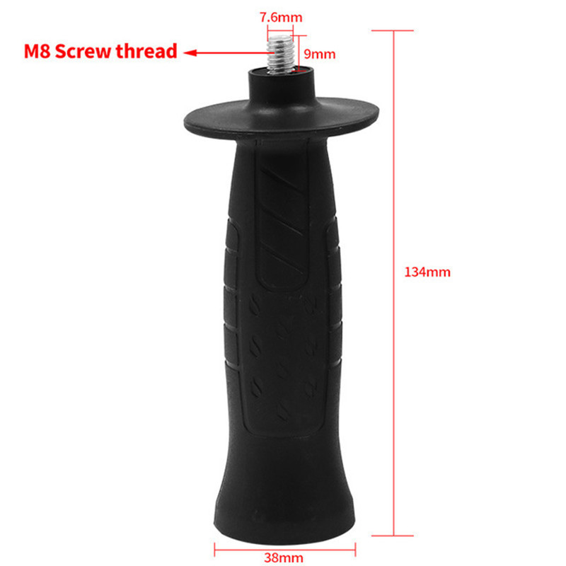 JINRUI Angle grinder handle grinder angle grinder front handle accessories M8 M10 threaded auxiliary side handle