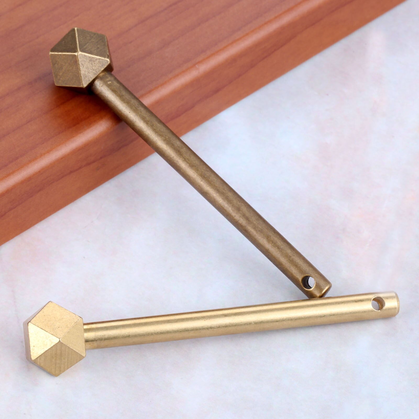 1pc Pure Brass Antique Bronze Door Latch Locking Pin 86mm Antique Furniture Copper Fittings Door Bolt Lock Furniture Hardware