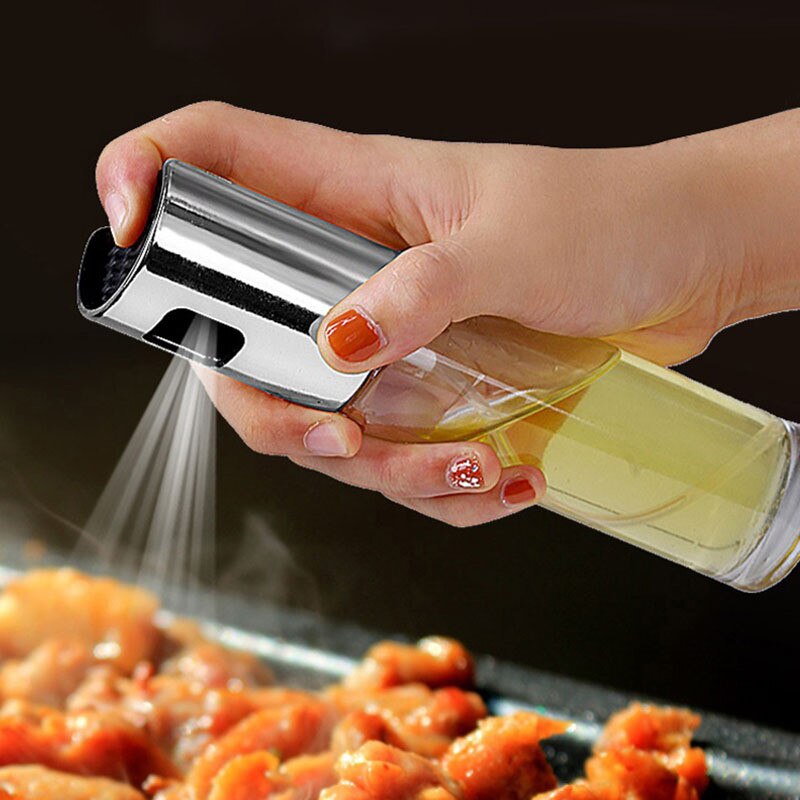 Kitchen Spray Bottle Leak-Proof Oil Vinegar Spray Bottles Gravy Boats for Bbq Baking Tool