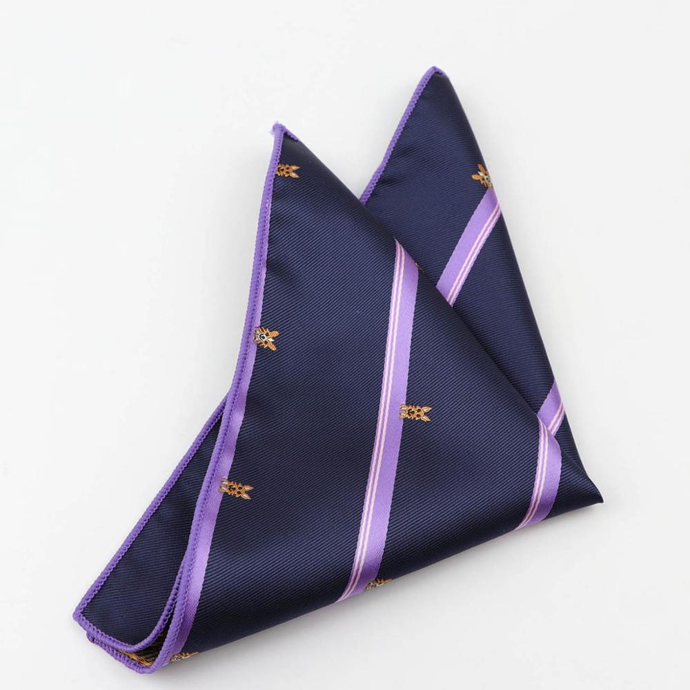 Dejlig corgi bamse doggy hankie jacquard polyester lomme firkantet business smoking slips mænd lommetørklæde gavetilbehør: 2