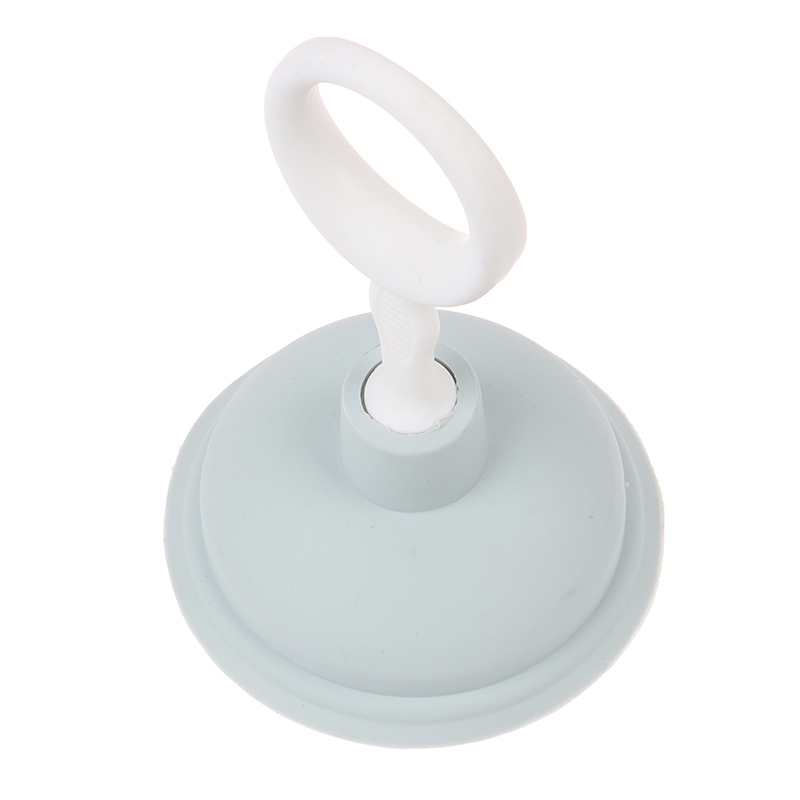 Kitchen Strong Sink Drain Pipe Dredging Suction Cup Toilet Plunger Bathroom Portable Sewer Hair Blockage Cleaning Cleaner: green