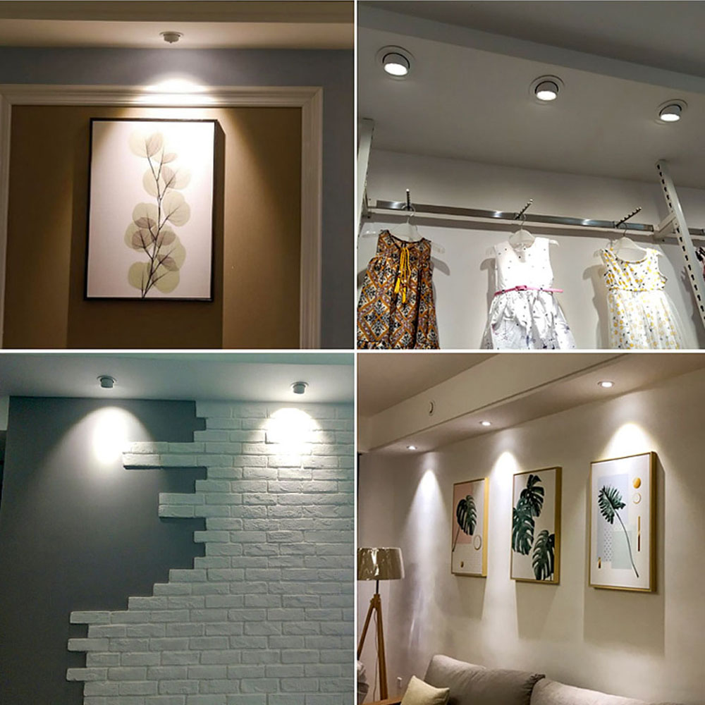 Led cob downlight indbygget lys 360 grader justerbar vinkel 5w 12w 20w 30w 40w spotlampe stue kontor indkøbscenter bar  ac110-240v
