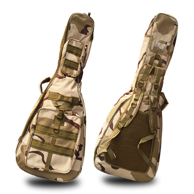 40/41 tommers gitarpose 10mm tykk svamp myk etui gig bag ryggsekk oxford vanntett gitardeksel med skulderstropper