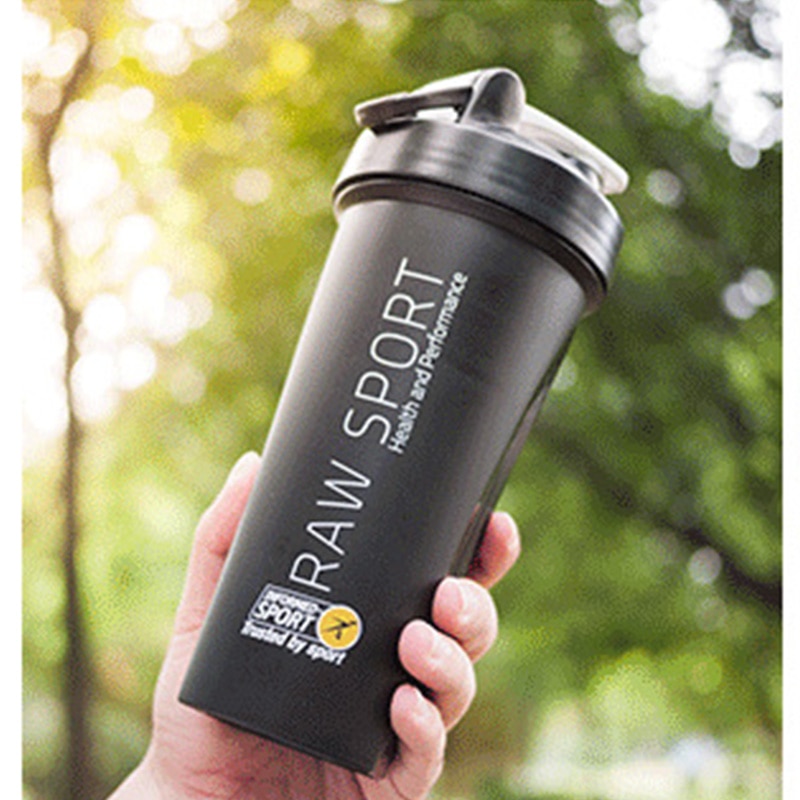 Gym Protein Powder Shaker bottle Water Bottles Shake Cup Kettle Hidro Flask Portable Sport Fitness 600ml Eco Friendly Drinkware