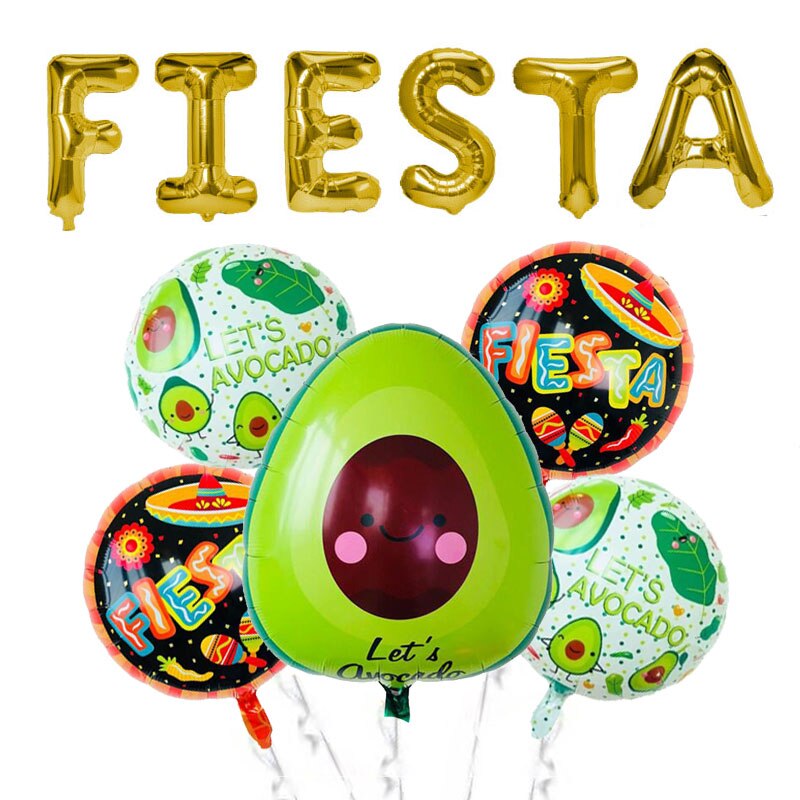 Mexican Party Alpaca Cactus Foil Balloon Alpaca Llama Banner Bachelorette Pinata Balloon Party Decor Summer Birthday Supplies