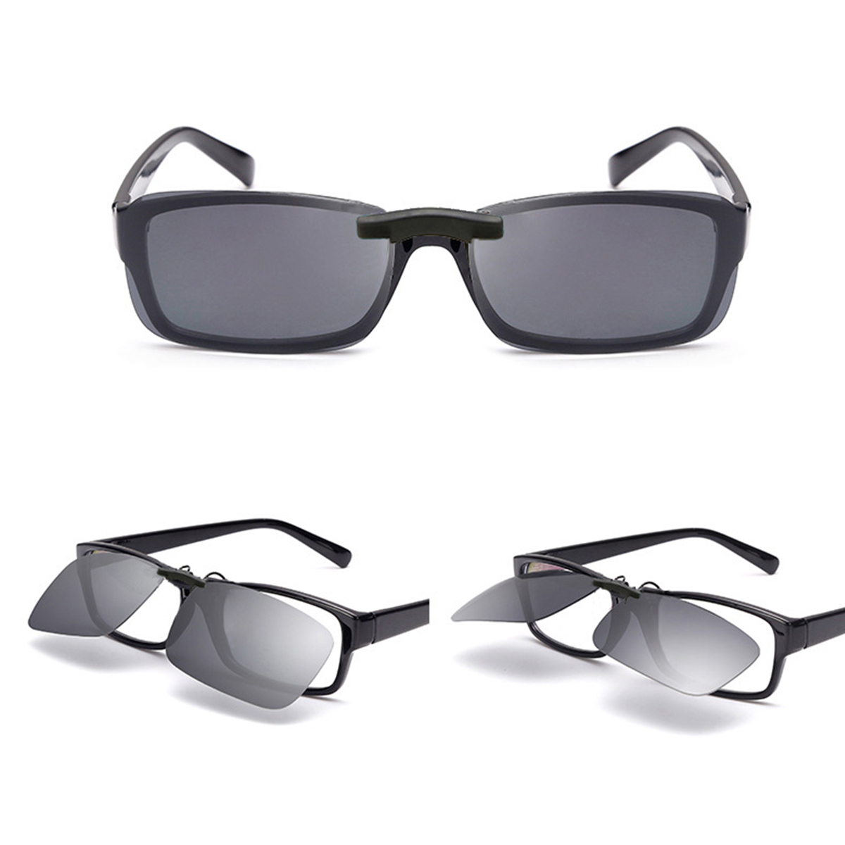 Gafas de sol polarizadas de estilo abatible para hombre y mujer, lentes de sol polarizadas de estilo abatible UV400 para pescar y conducir
